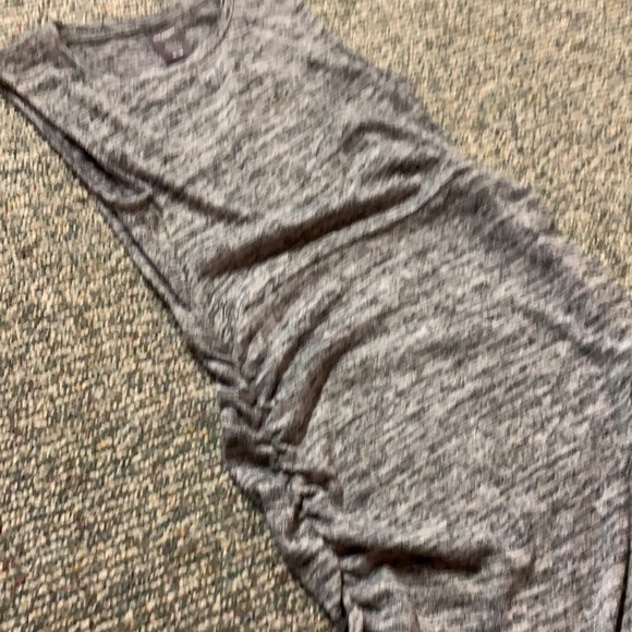 Joe Fresh short fitted sleeveless grey dress, size medium - Picture 2 of 5